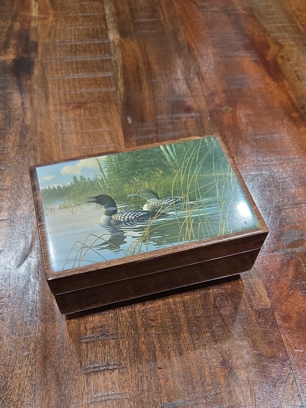 Retro Wildlife Music Box